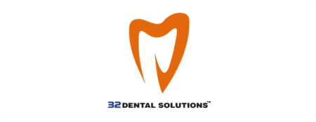 Logo of 32Dental solution- client of the best SEO agency in Bangalore